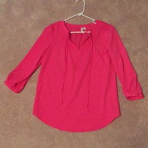 Elle Pink Blouse